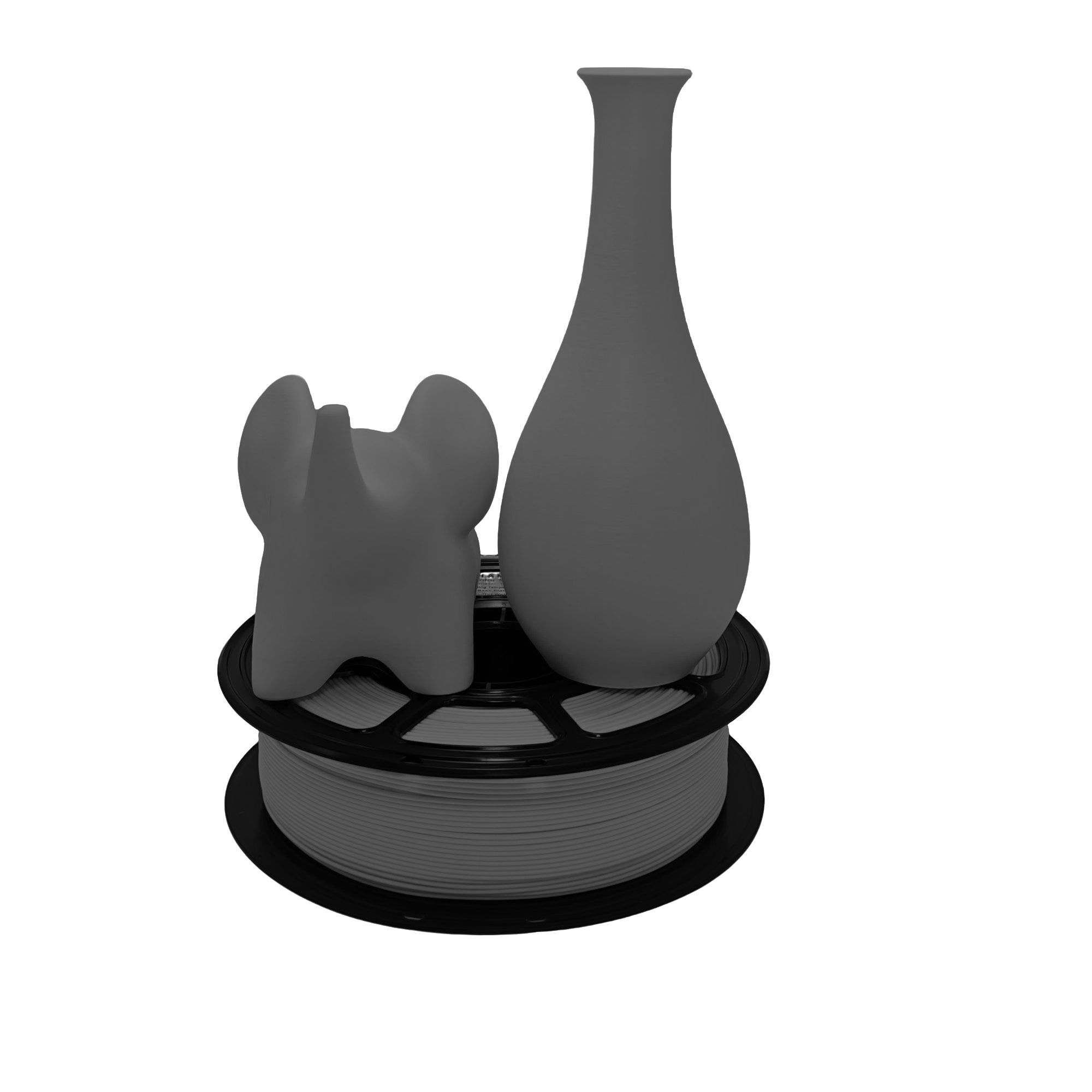 PLA Matte filament - Dark Grey