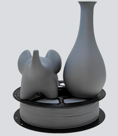 PLA Matte filament - Dark Grey