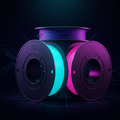 Cyberpunk PLA Filament Spools